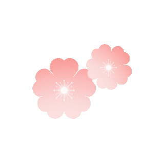 春季春天弥散风桃花花朵花朵动图gif