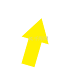 黄色向上箭头动态图