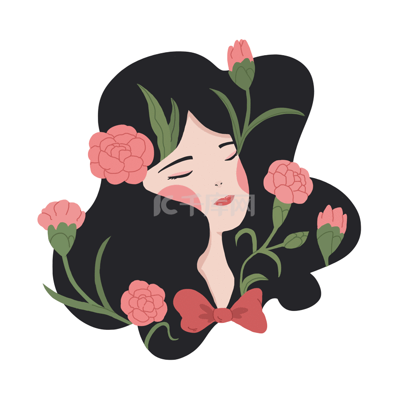 文艺三八妇女节头像