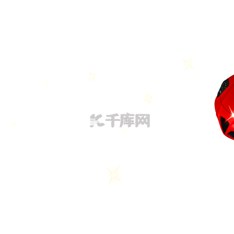 网红直播界面粉丝刷礼物跑车动态元素车
