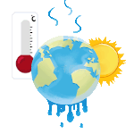 地球变暖温室效应天气环境保护