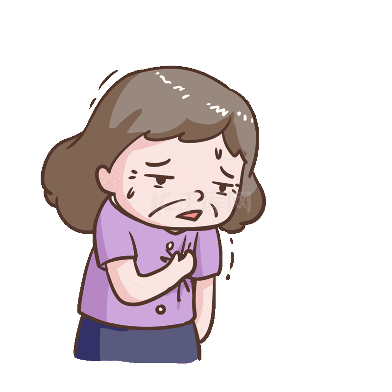 手绘更年期妇女素材图片免费下载-千库网