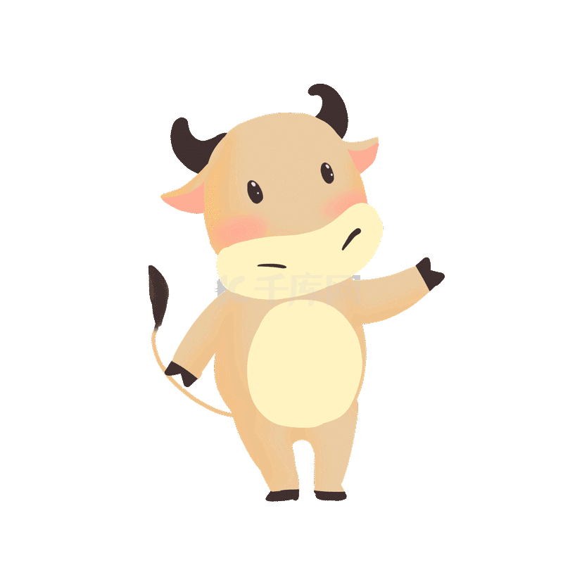 2021q版立体牛牛年