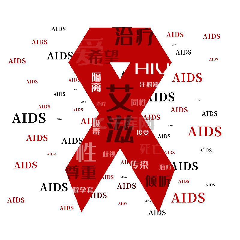 世界艾滋病日书法
