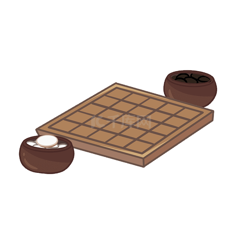 围棋棋盘和棋子