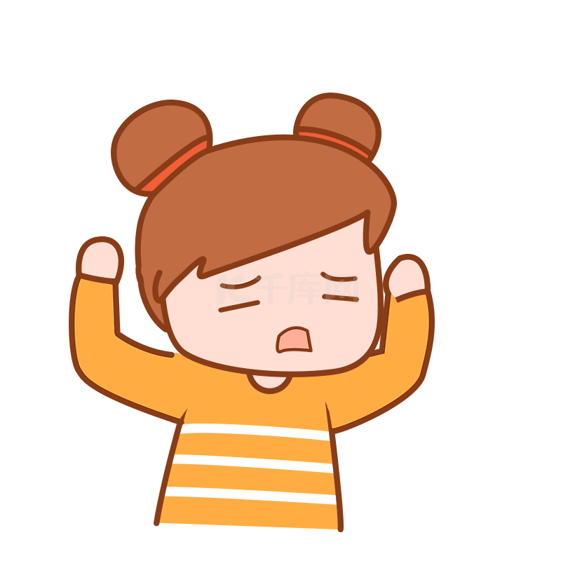 卡通烦恼头疼抓狂表情包动图gif