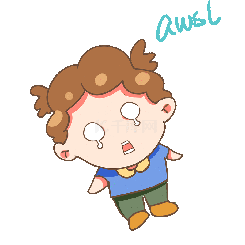 害怕吓哭表情awsl动图gif