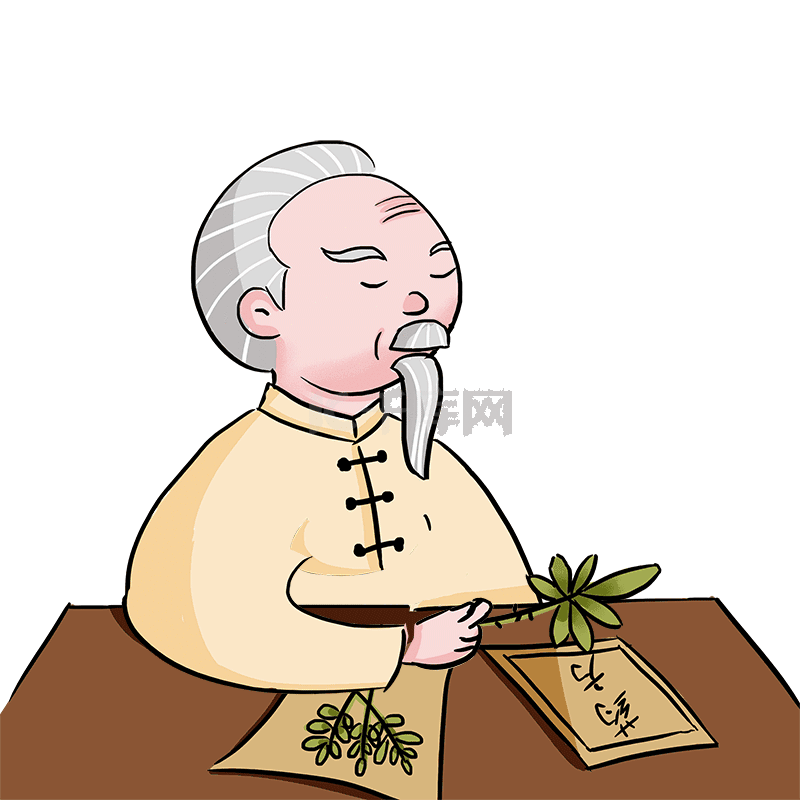 古风中医人物采草药素材图片免费下载-千库网