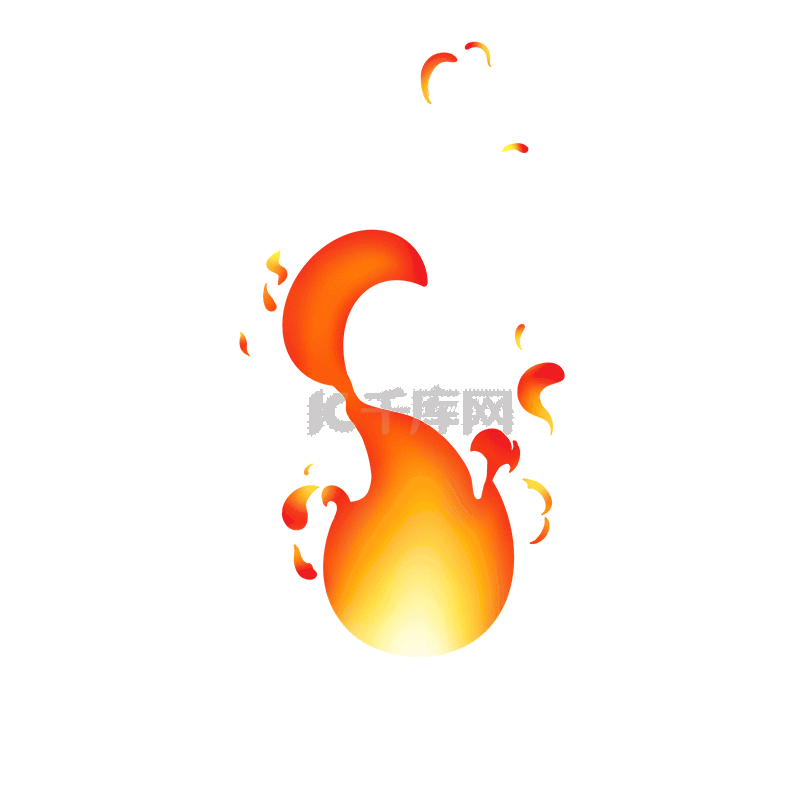 生日蛋糕着火了 Gif