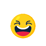 emoji开心大笑哈哈嘲笑笑脸好笑有趣表情包  