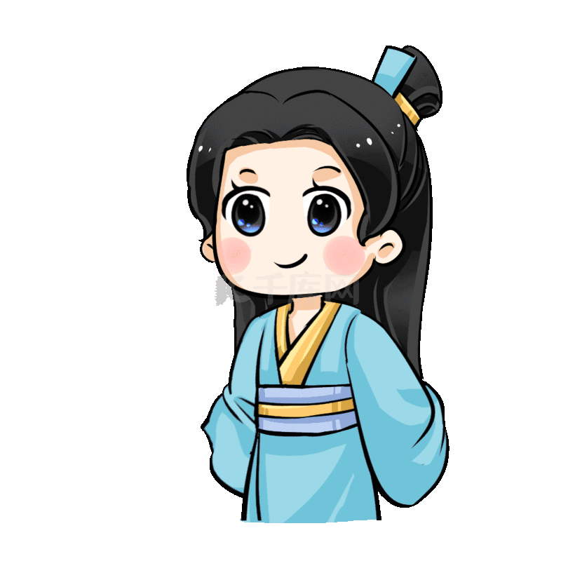 送你一朵小花花古风人物公子表情包动图gif