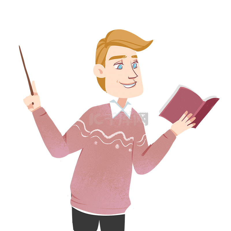 人物形象外教音乐课英语课教学讲课动图gif