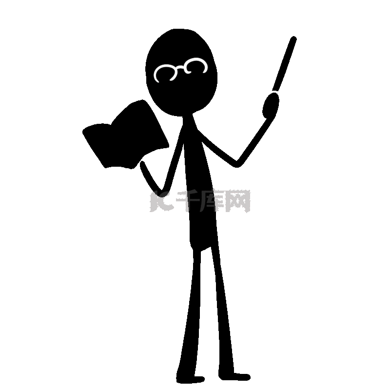 有趣的火柴人动画 Gif 火柴人 Pippit
