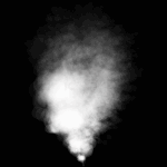 烟雾气体缭绕水蒸气雾气梦幻白色动图gif