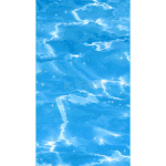 蓝色波纹水面泳池清新水纹竖版视频背景海报动图gif