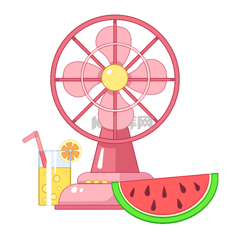 西瓜水果雪糕小吃