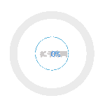 加载进度条圆形圆圈蓝色动图gif