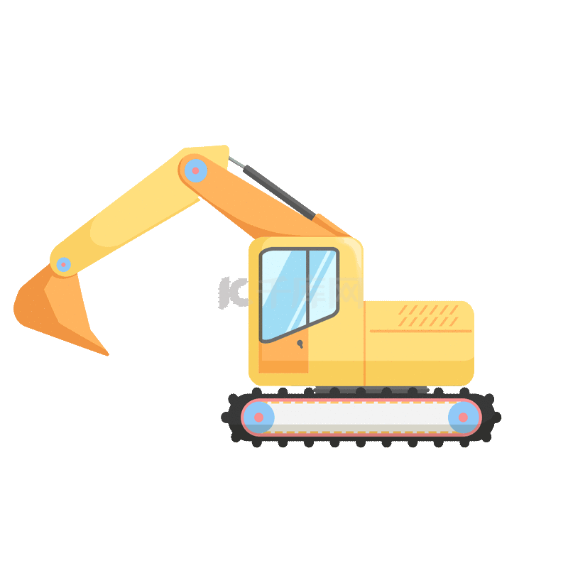 施工车辆挖掘机素材图片免费下载千库网