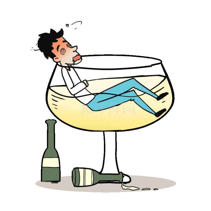 现代人亚健康酗酒喝酒喝醉