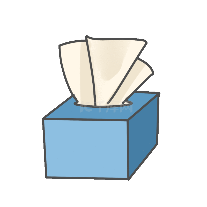 手绘猪肉春卷插画