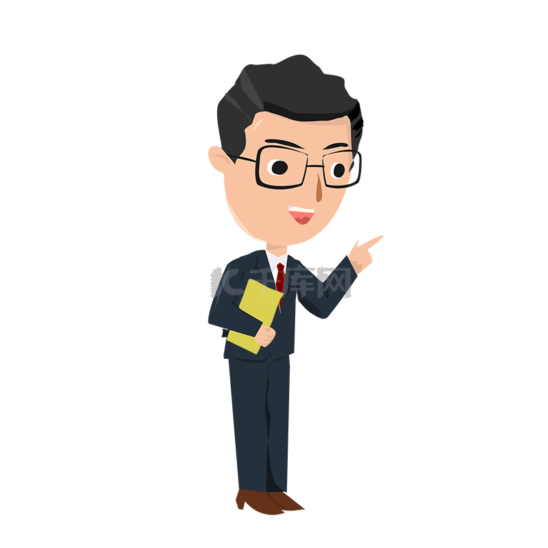 卡通的男士人物