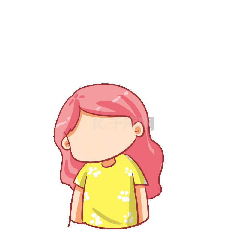 满脸问号疑问困惑不解女孩表情包动图gif