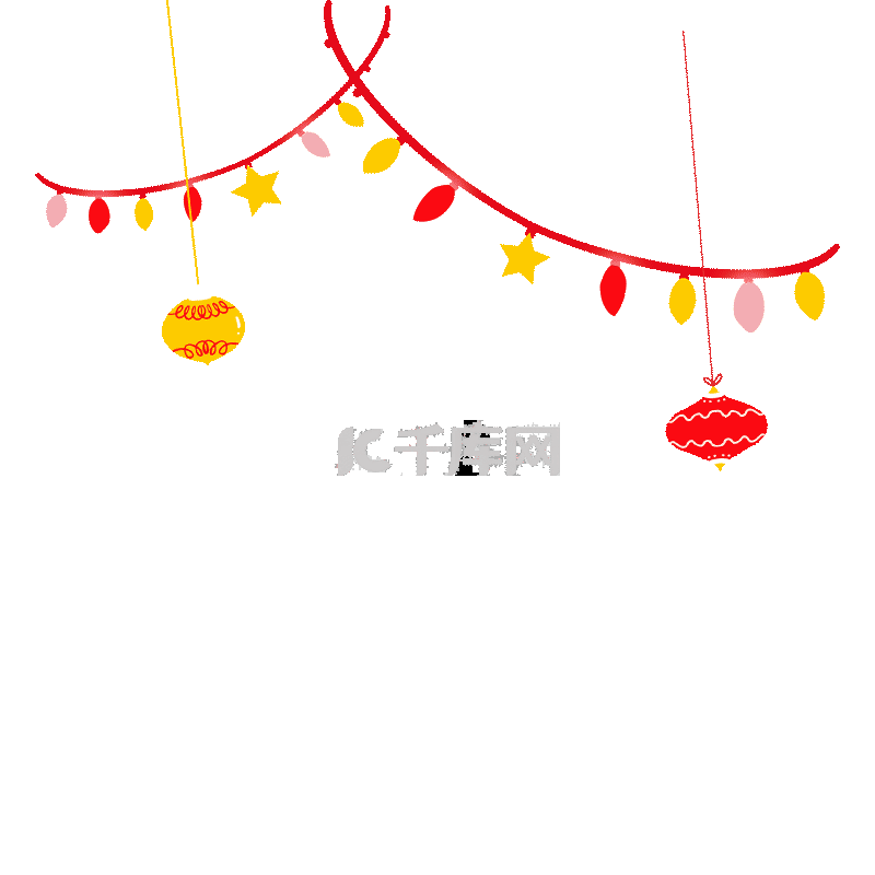 挂饰GIF动画-GIF素材免费下载-圣诞精选装饰GIF图片制作素材库-千库网