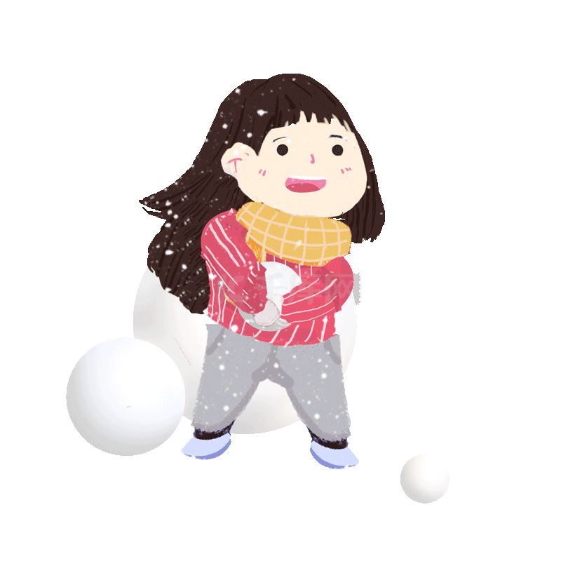 冬季雪球