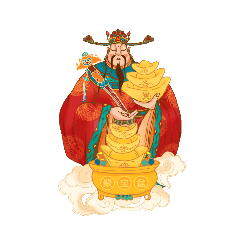 中国风神仙GIF动画-GIF素材免费下载-中国风神仙GIF图片制作素材库-千库网