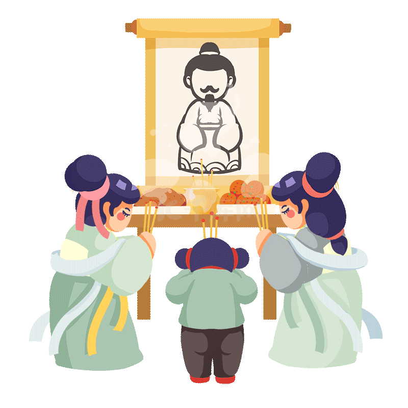 清明节祭奠祭拜素材图片免费下载-千库网