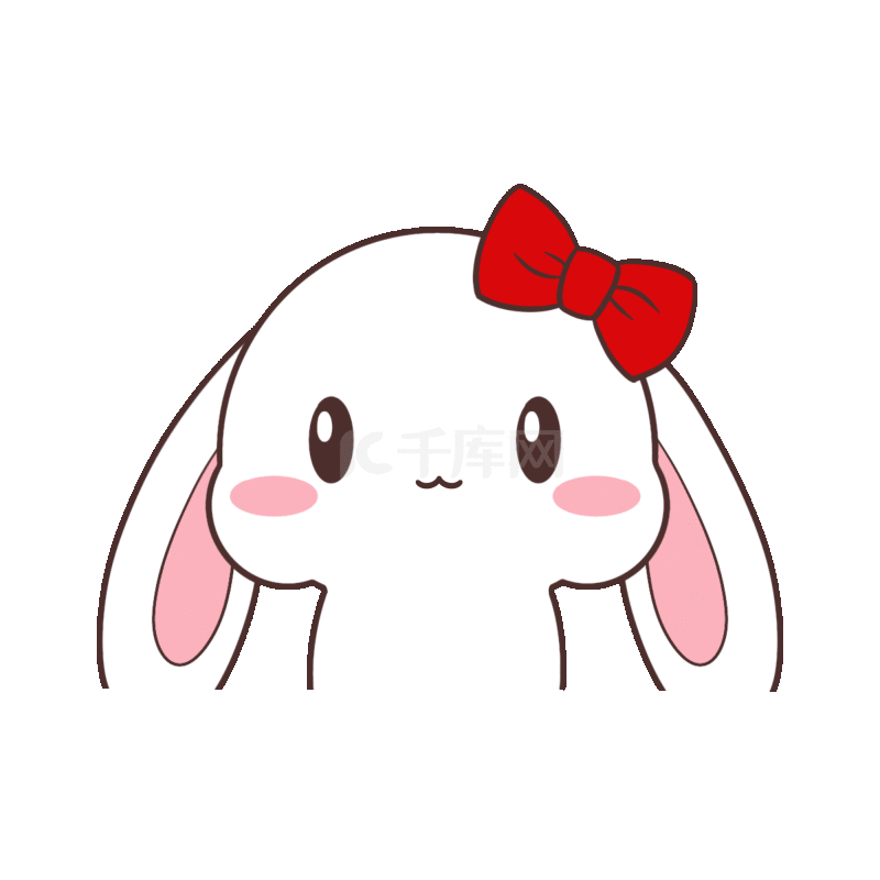 wink可爱卡通兔子表情包