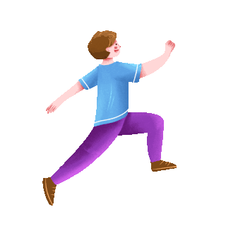卡通人物走路图片-卡通人物走路GIF素材-卡通人物走路模板图片下载-千库网