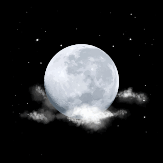 星空月亮夜景设计素材-星空月亮夜景模板设计-海报AE图片下载-千库网