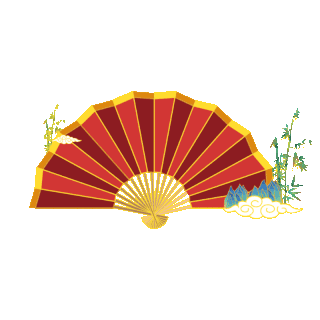 红色扇子设计素材-红色扇子设计模板图片下载-第4页-千库网
