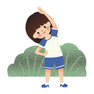 小孩做早操_GIF_素材_图片-千库网