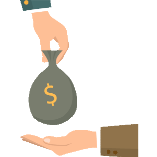 商务金融理财交易金钱动图gif