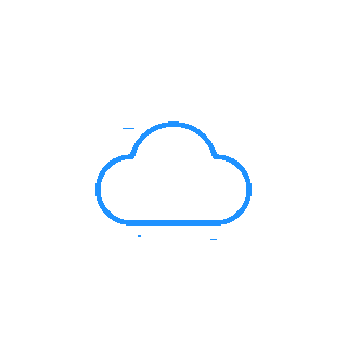 蓝色科技网络云端数据服务定位应用动图gif