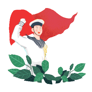 敬礼gif图片_敬礼gif素材_千库网