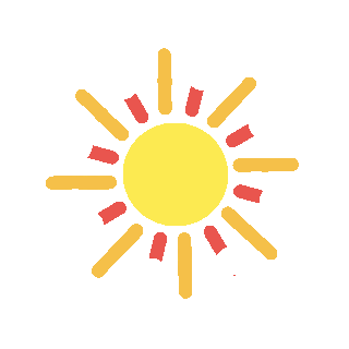 太阳免抠png图片素材手绘卡通太阳动态元素