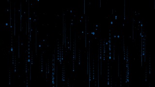 科技大数据信息数字粒子下落蓝色视频背景动图gif