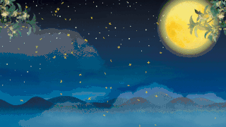 月黑风高的夜晚动图图片素材-月黑风高的夜晚动图模板图片下载-千库网