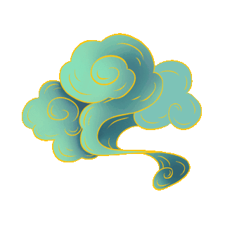 綠色雲朵祥雲图片-綠色雲朵祥雲GIF素材-綠色雲朵祥雲模板图片下载-千库网