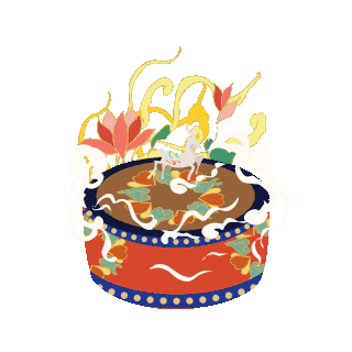 敦煌九色鹿飘带图片-敦煌九色鹿飘带素材-敦煌九色鹿飘带模板图片下载-千库网