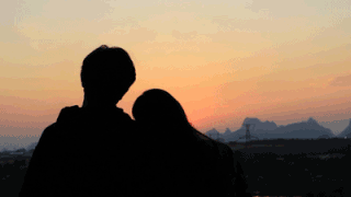 夕阳gif图片_夕阳gif素材_千库网