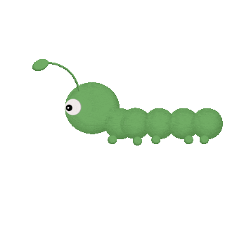 卡通大青虫图片-卡通大青虫素材-卡通大青虫模板图片下载-千库网