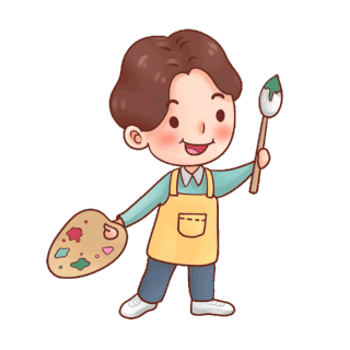 颜料盘图片-颜料盘GIF素材-颜料盘模板图片下载-千库网