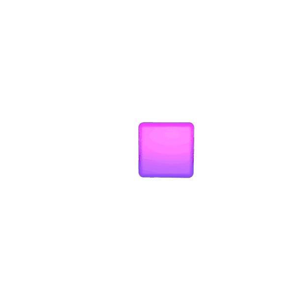 立体紫色爆炸的方块