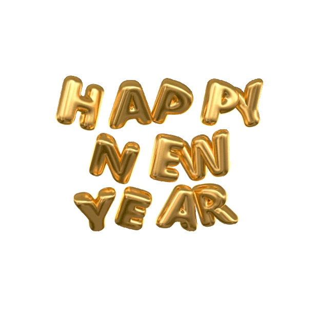 happy new year元旦新年字体