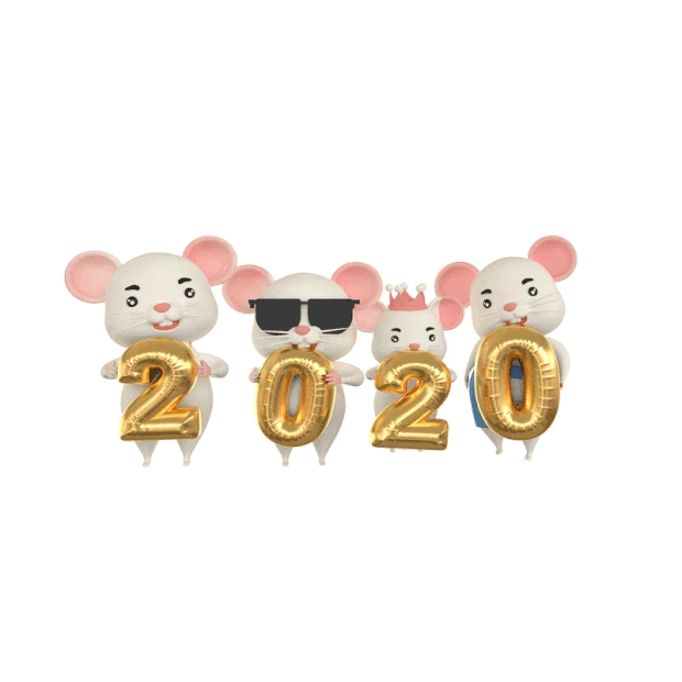 鼠年可爱老鼠2020