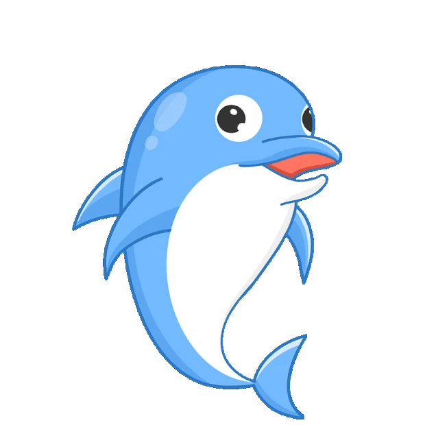 海豚蓝色鱼动物